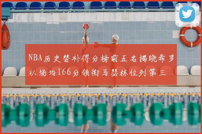 NBA历史替补得分榜前五名揭晓希罗以场均166分领衔马瑟林位列第三