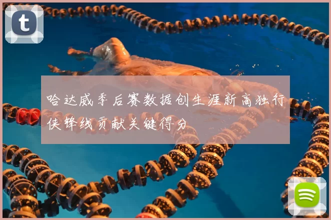 哈达威季后赛数据创生涯新高独行侠锋线贡献关键得分