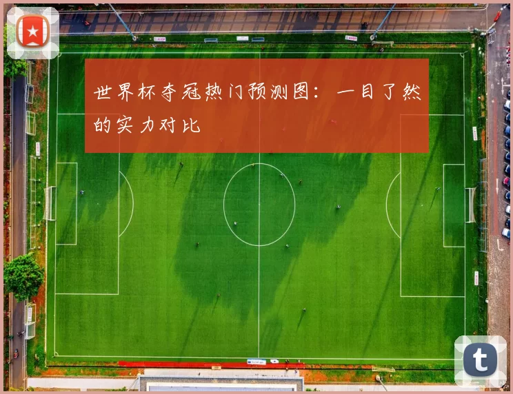 世界杯夺冠热门预测图：一目了然的实力对比